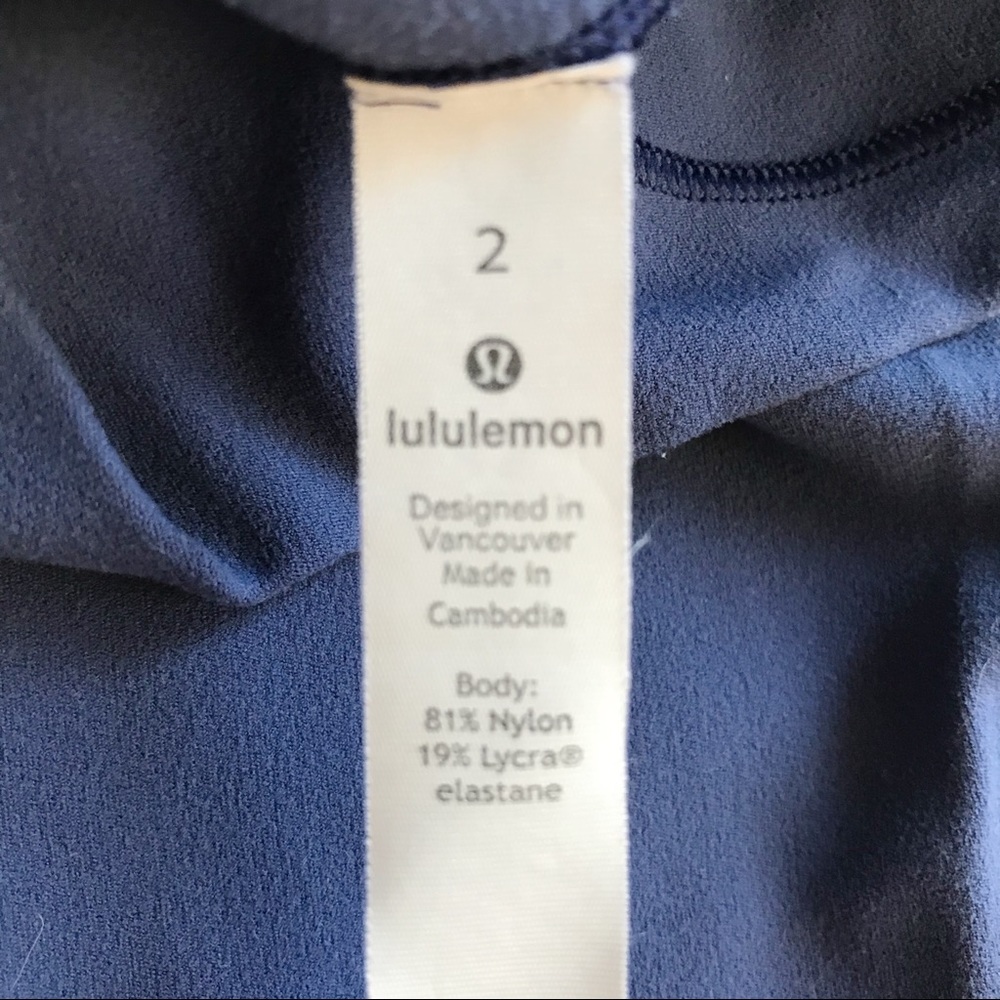 Lululemon Align Crop 21” Gatsby Blue - Picture 7 of 8